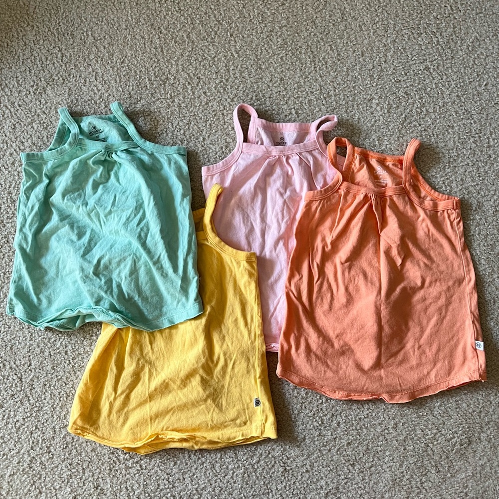 Honest co 5T tank tops, NWOT